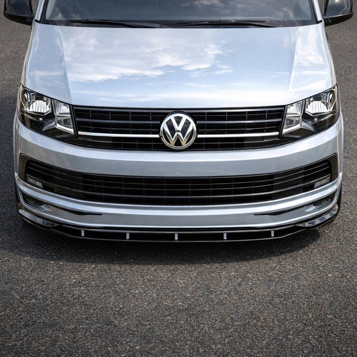 🔥ART.7686 SPLITTER ANTERIORE ADATTO PER VW TRANSPORTER T6 (2015-2019)🔥