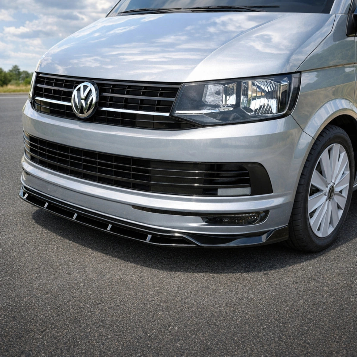 🔥ART.7686 SPLITTER ANTERIORE ADATTO PER VW TRANSPORTER T6 (2015-2019)🔥