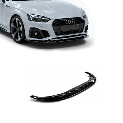 🔥ART.7694 SPLITTER ANTERIORE ADATTO PER AUDI S5 - A5 F5 FACELIFT (2019-2024) 🔥