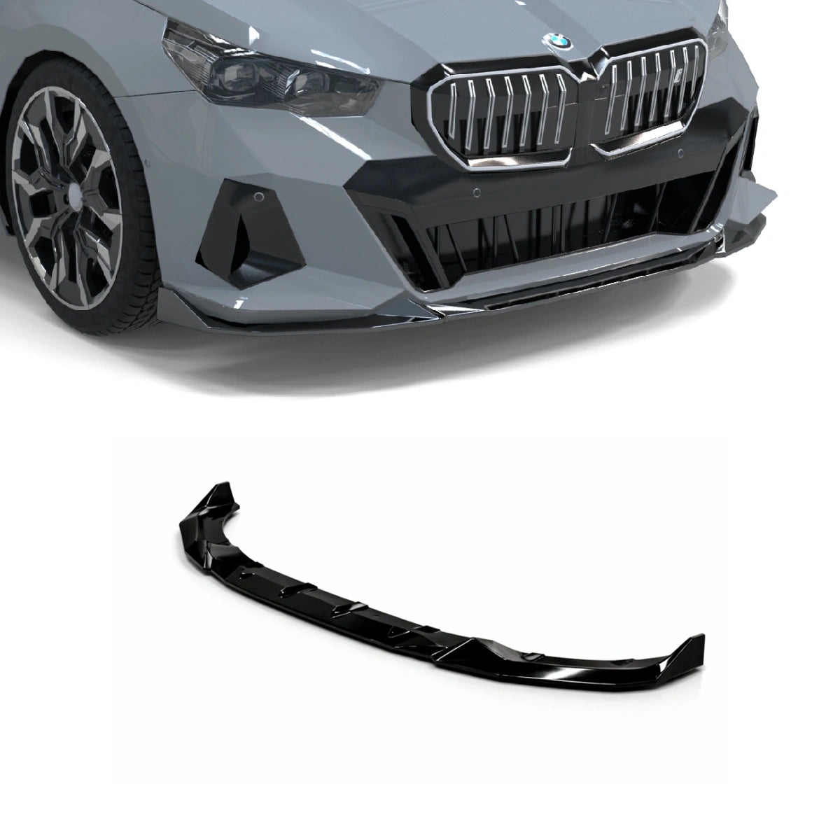 🔥ART.7689 SPLITTER ANTERIORE ADATTO PER BMW SERIE 5 G60 - i5 G60 (2023+)🔥