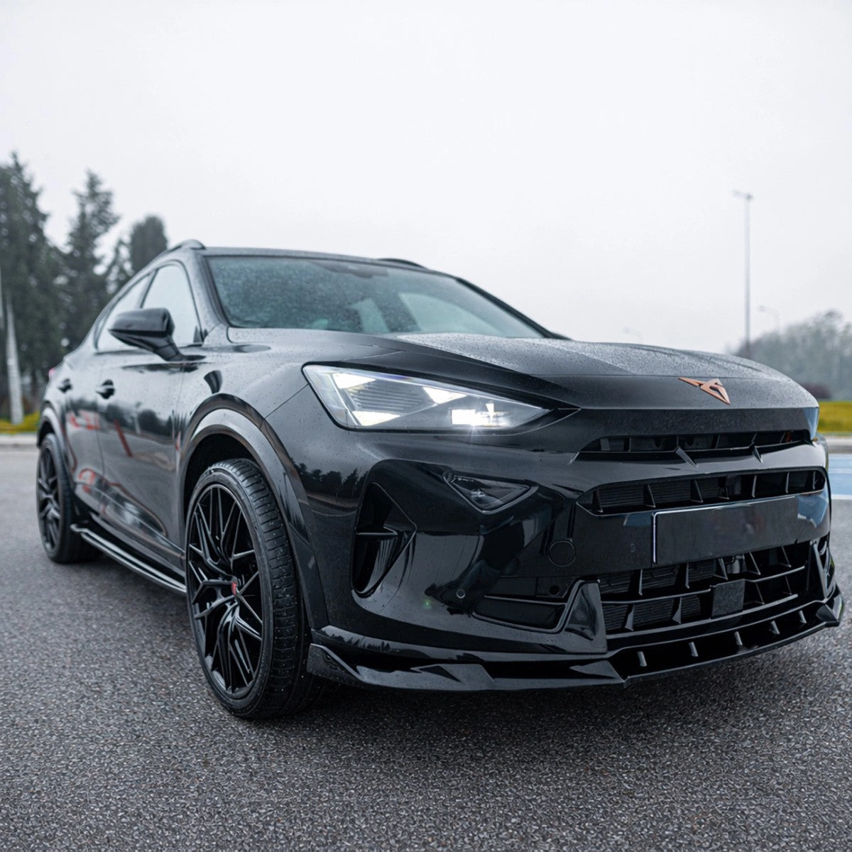 🔥ART.7715 SPLITTER ANTERIORE ADATTO PER CUPRA FORMENTOR FACELIFT V2 (2024+)🔥