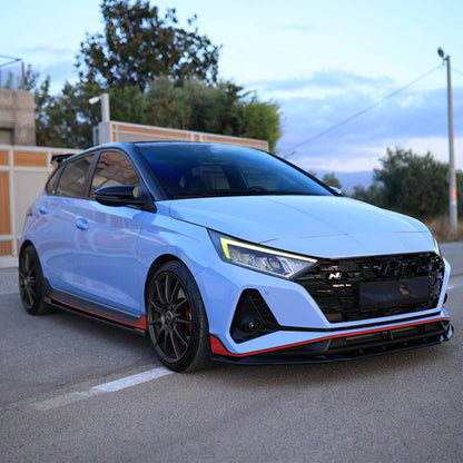 🔥ART.7718 SPLITTER ANTERIORE ADATTO PER HYUNDAI i20N (2020-2024)🔥
