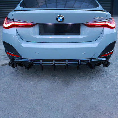 🔥ART.7849  DIFFUSORE POSTERIORE ADATTO PER BMW 4 SERIES G26 GRAN COUPE (2021+🔥