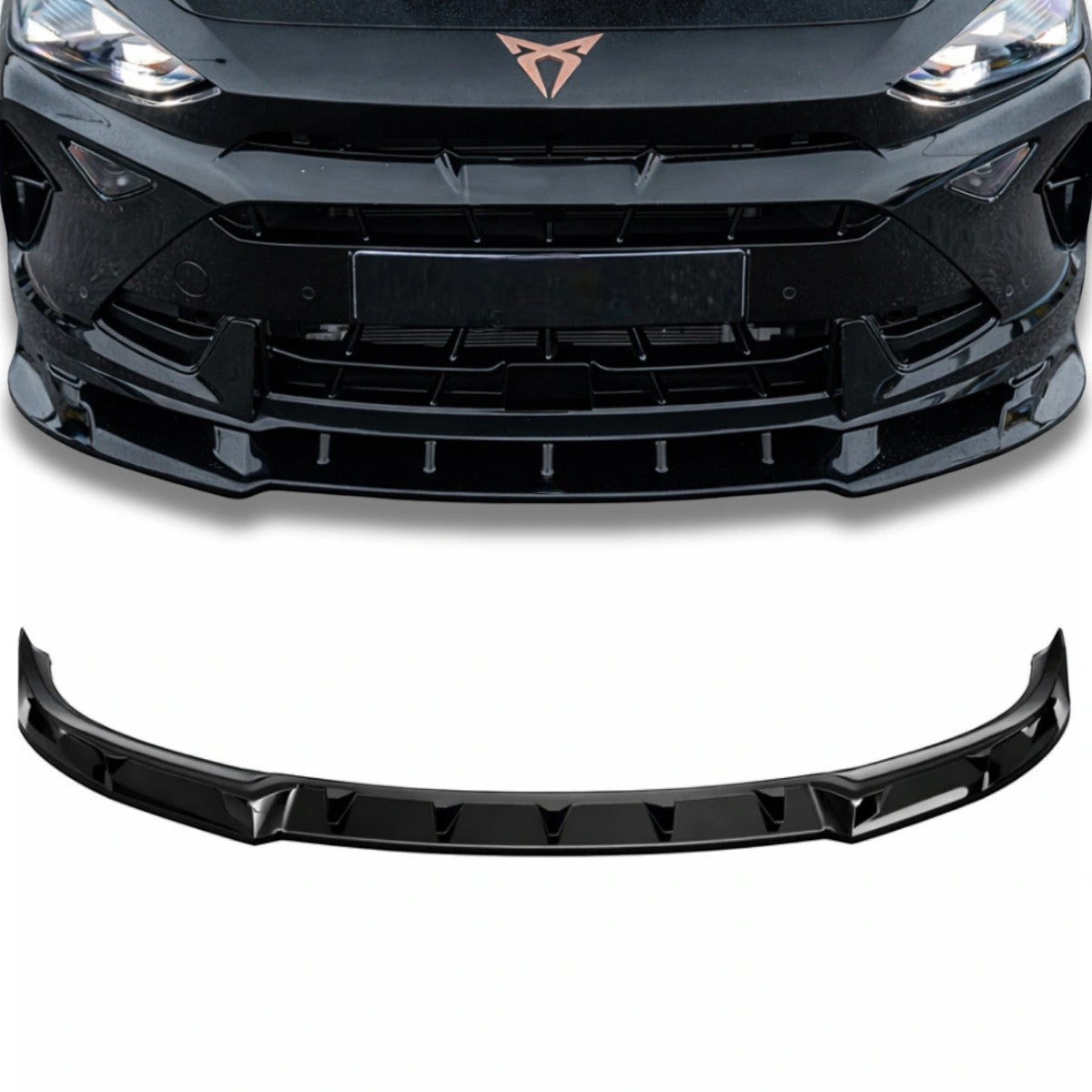 🔥ART.7715 SPLITTER ANTERIORE ADATTO PER CUPRA FORMENTOR FACELIFT V2 (2024+)🔥