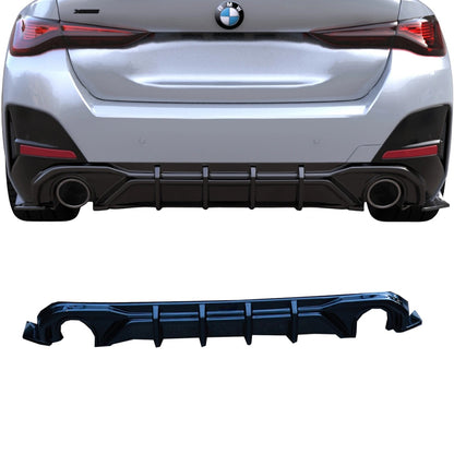 🔥ART.7849  DIFFUSORE POSTERIORE ADATTO PER BMW 4 SERIES G26 GRAN COUPE (2021+🔥
