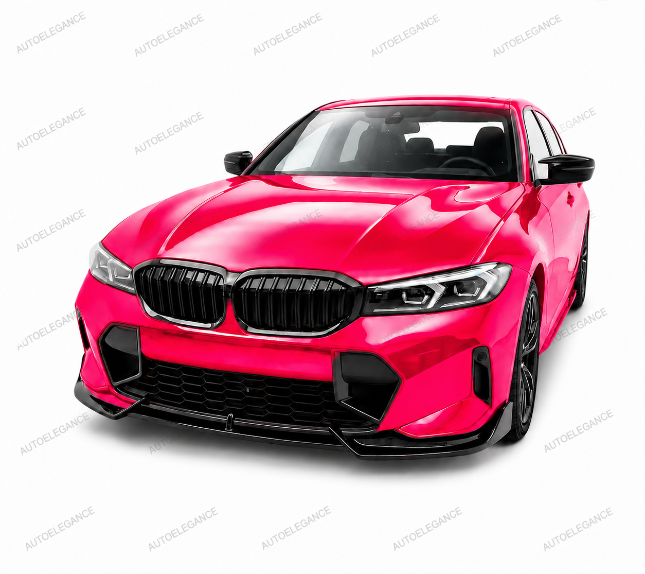 💫Splitter Anteriore per BMW Serie 3 G20 G21 LCI 2022-2026 Nero Lucido💫