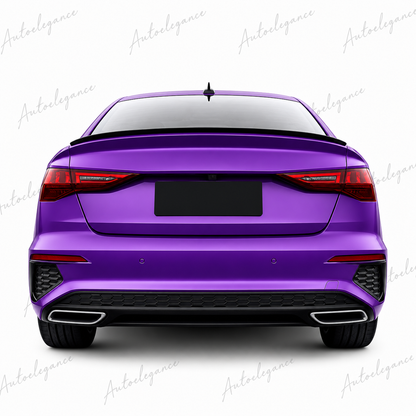 🔥ART.9888 SPOILER STILE S3 NERO LUCIDO PER AUDI A3 S3 RS3 8Y BERLINA 20+🔥