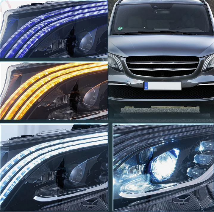 💕ART.8496 FARI ANTERIORI MERCEDES VITO W447 2018-2025 💕 (Copia)