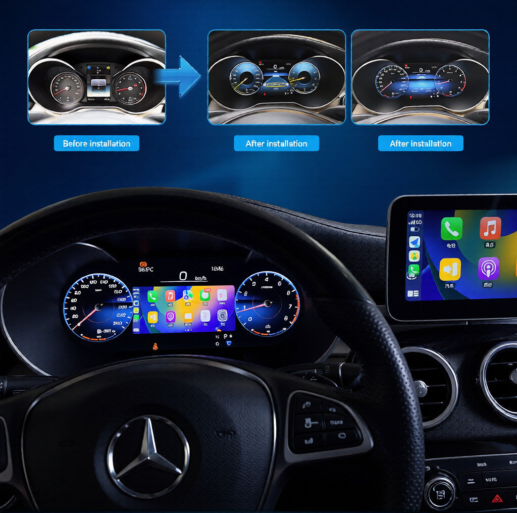 💕COCKPIT VIRTUAL Mercedes Benz A Class CLA GLA W176 W177 2013-2019💕