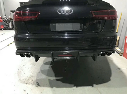 💕ART.8772  DIFFUSORI Audi A6 S6  12-16 CARBON 💕