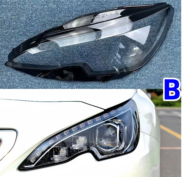 ART.7534  COVER FARI TRANSPARENT  Peugeot 308 308S  2014- 2018