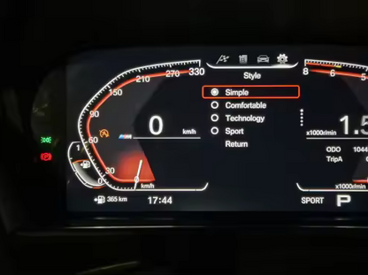 💕ART.8793  Cockpit virtuale digitale LCD BMW 1/2 Series F20 F21 F52 F22 X1 F4💕