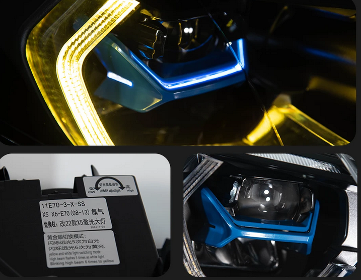 💕  FARI  ANTERIORI BMW E70 X5 FULL LED 2007-2013  💕