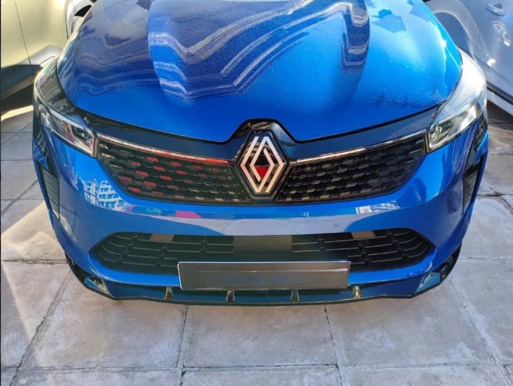 💕ART.9634 SPLITTER Renault Clio Mk5 NERO LUCIDO💕