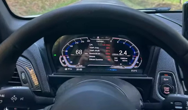 💕ART.8793  Cockpit virtuale digitale LCD BMW 1/2 Series F20 F21 F52 F22 X1 F4💕