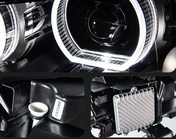 💕 COPPIA FARI FULL FULL LED ADATTI BMW SERIE 2 F20  15-18 PER ALOGENI 💕