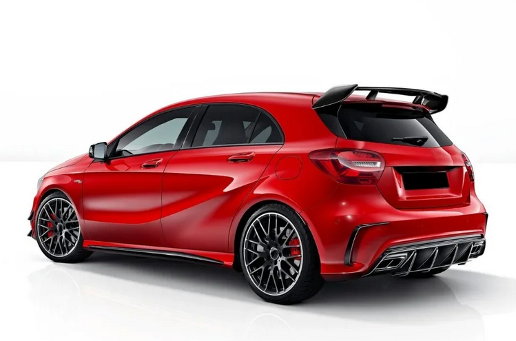 💕ART.8390 DIFFUSORI Mercedes classe A W176 A45 AMG 2013-2018 nero lucido 💕