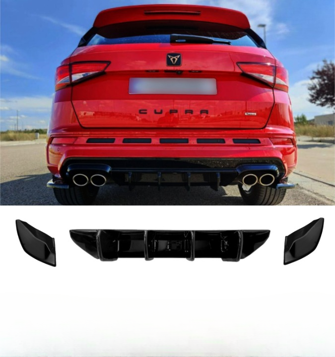💕BODYKIT  CUPRA ATECA MK1 NERO LUCIDO 2018+💕