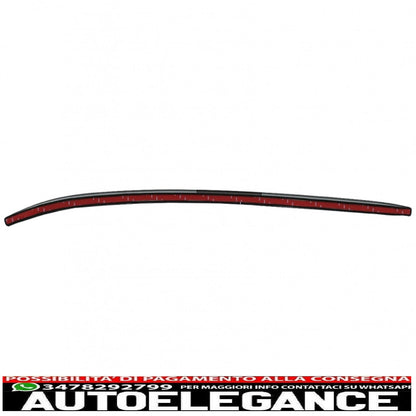 Decorative Roof Rails Suitable for BMW X6 F16 (2015-2019) Piano Black 