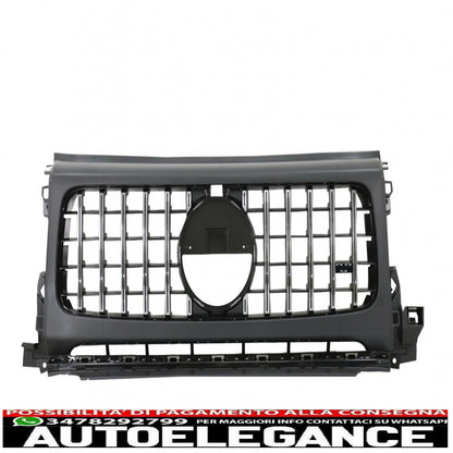 Front bumper suitable for mercedes g-class w463 / w464 (2018-up) design g63