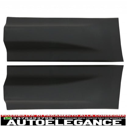 Front and rear door lower mouldings and front lower fender mouldings suitable for Land Rover Sport L494 (2013-up) Black