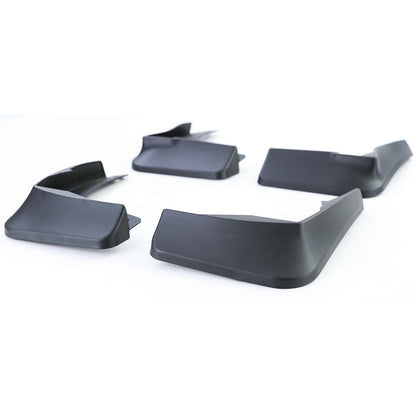Mudflaps set front and rear black for VW Golf 8 with R-Line from 19
