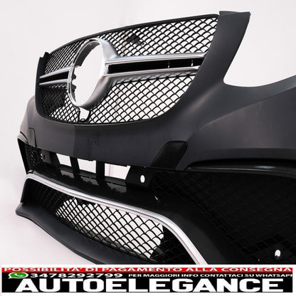 complete body kit suitable for mercedes gle w166 suv (2015-2018)