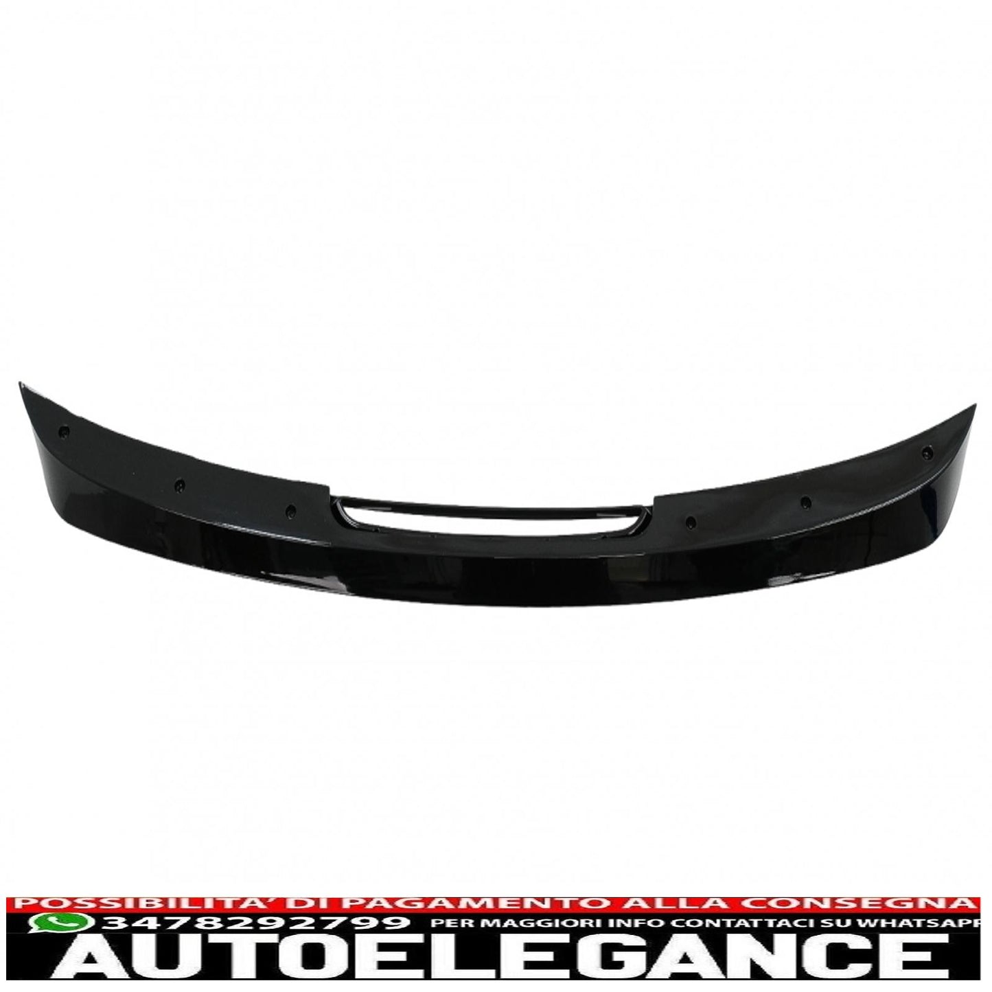 alettone spoiler aggiuntivo sul tetto adatto per vw polo 6r 6c (2009-2017) pianoforte nero AUTOELEGANCERICAMBI
