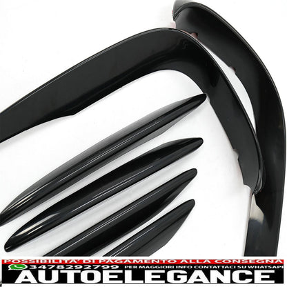 Splitter Fins for Mercedes W213 S213 C238 A238 Sport Line E53 16-20