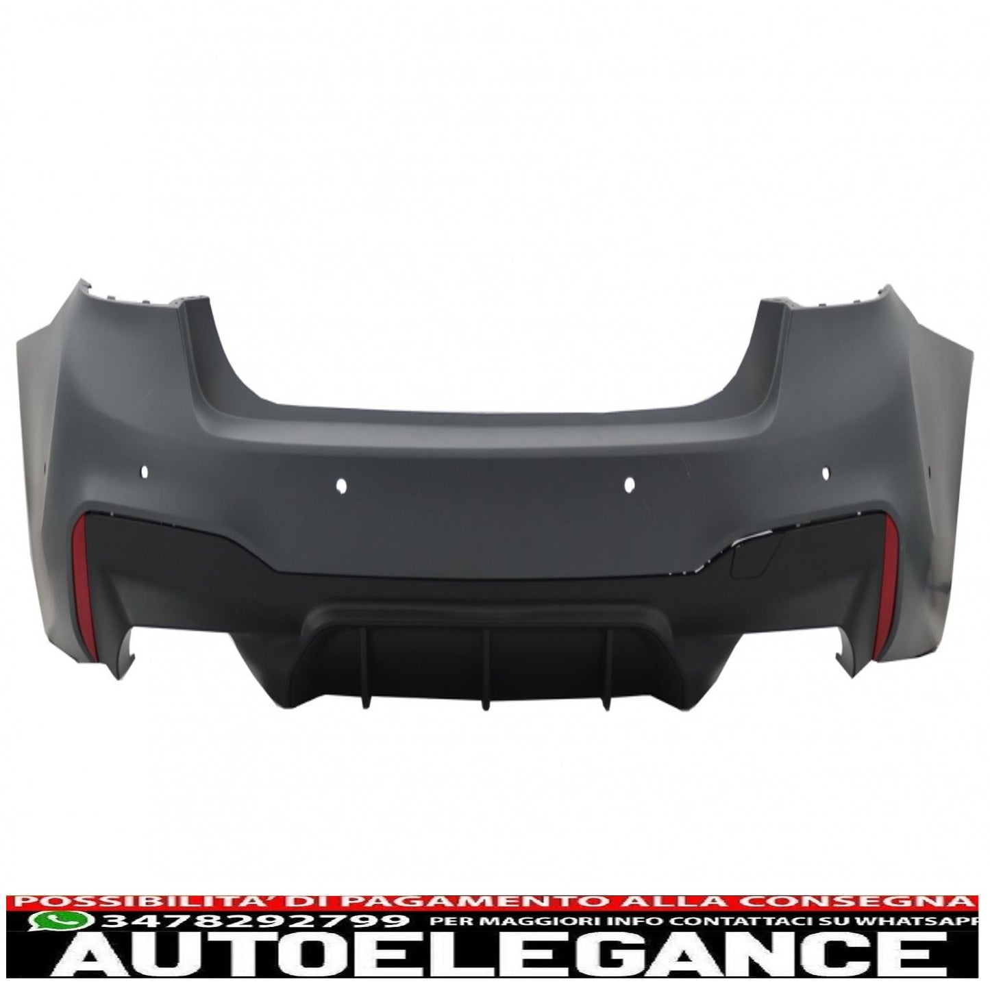 Complete body kit with chrome front fenders suitable for bmw 5 series g30 (2017-2019) m5 design 