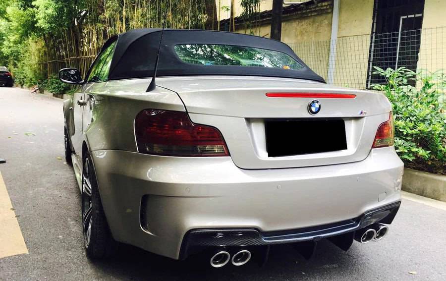 REAR BUMPER SUITABLE FOR BMW 1 SERIES E82 E88 2007-2013 M1 LOOK