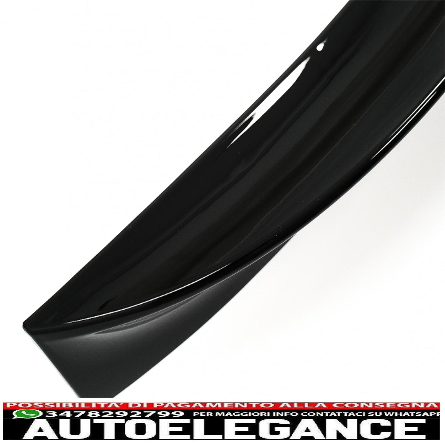 Trunk Spoiler Suitable for BMW 3 Series G20 (2019-up) Piano Black 