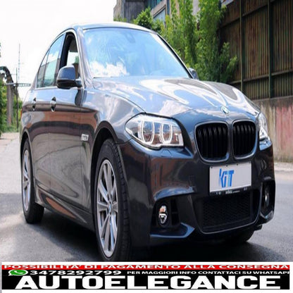 coperture fendinebbia adatte per bmw serie 5 f10 f11 non-lci lci (2010-2017) paraurti m-technik lci design AUTOELEGANCERICAMBI