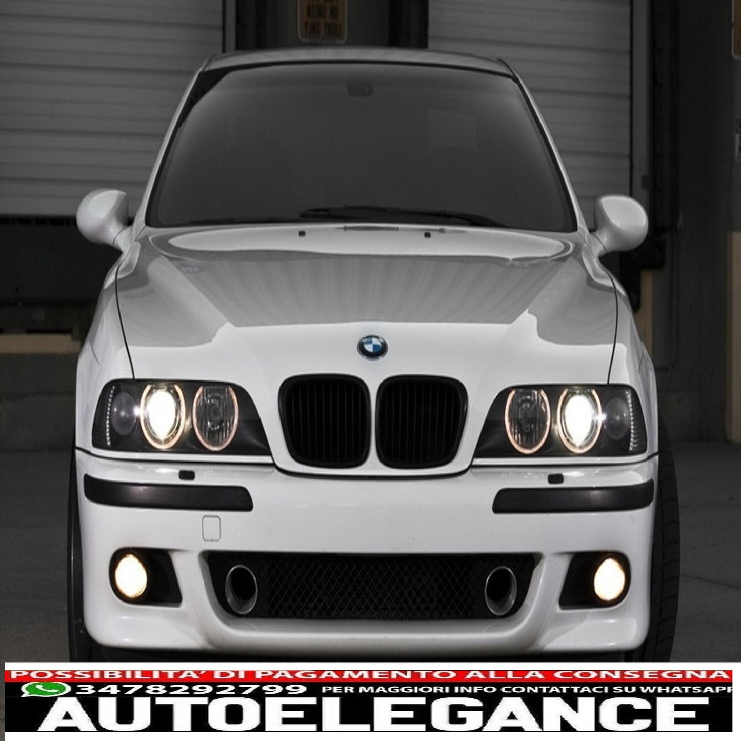 Headlight glass lens suitable for bmw 5 series e39 facelift (2000-2003)