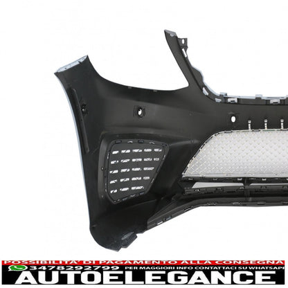 body kit suitable for mercedes s-class w222 (2013-06.2017) with chrome muffler tips s65 design