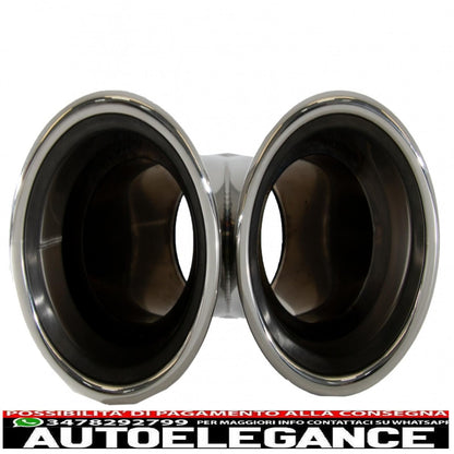 quad exhaust muffler tips fit for bmw 3 series e46 e90 e92 e93 f30 f31 4 series f32 f33 f36 5 series e60 f10 f11 g30 6 series f06 f12 f13 m3 m5 m-power design