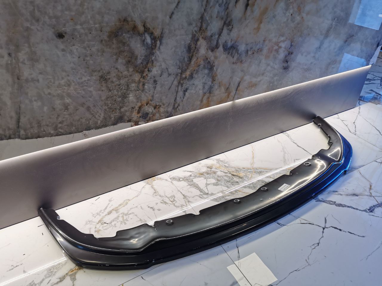 SPLITTER ADATTO PER BMW SERIE 1 F40 MSPORT NERO LUCIDO LOOK SPORTIVO