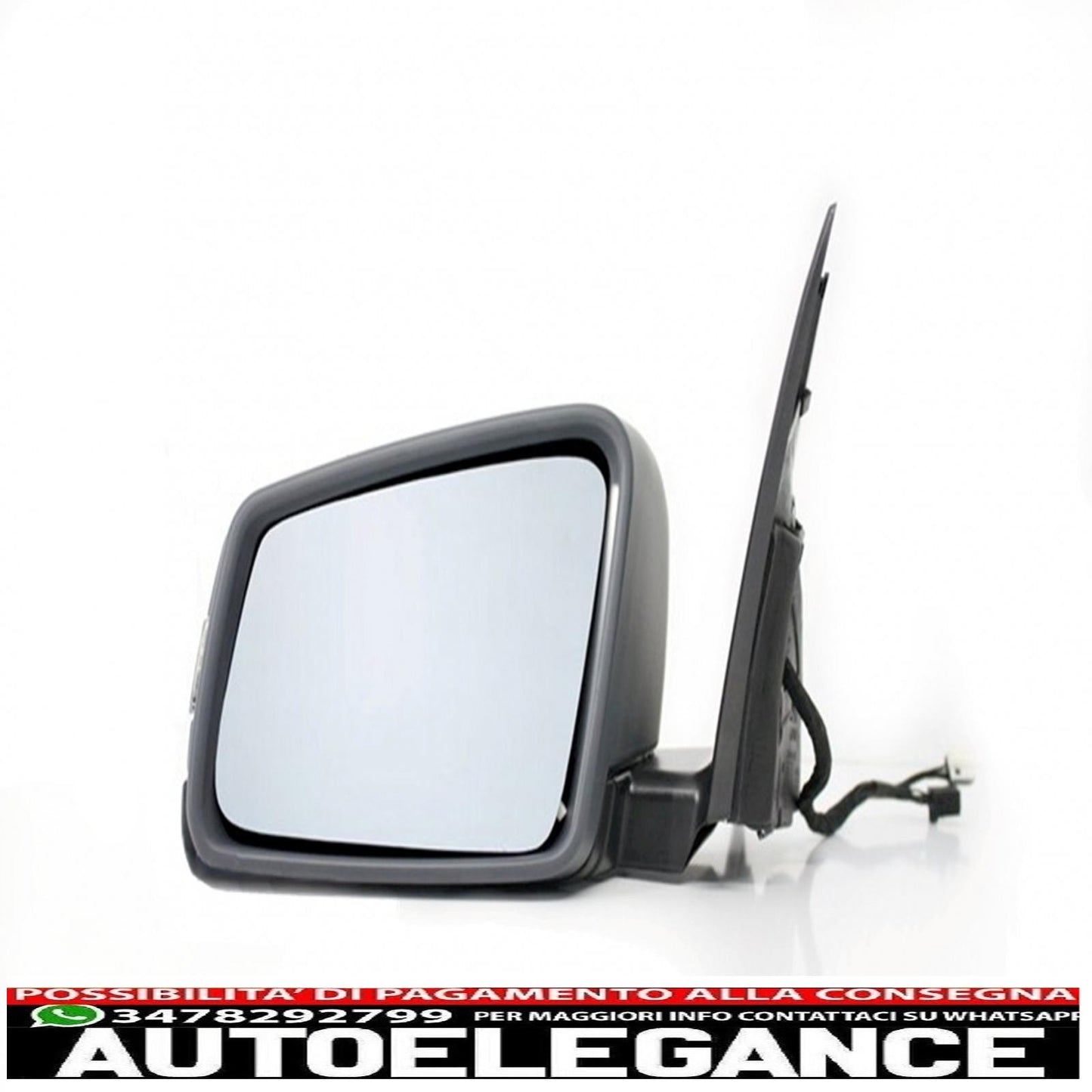 Complete mirror assembly suitable for mercedes c-class w204 (2007-2012) restyling design