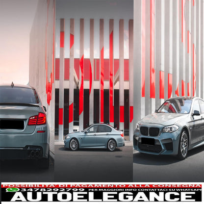 Rear bumper suitable for bmw 5 series f10 (2011-2017) m5 design