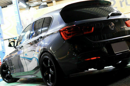 BMW SERIE 1 F20 2011-2019 SPOILER M SPORTIVO VERNICIATO NERO AUTOELEGANCERICAMBI