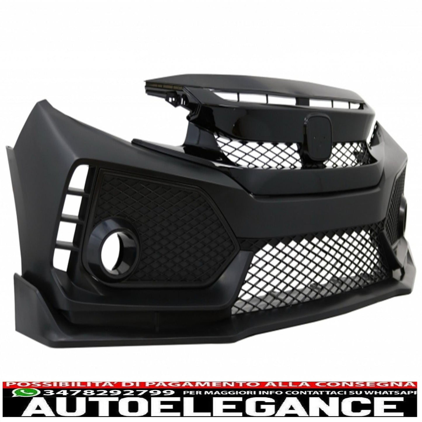 complete body kit suitable for honda civic mk10 fc fk (2016-up) sedan type r design 