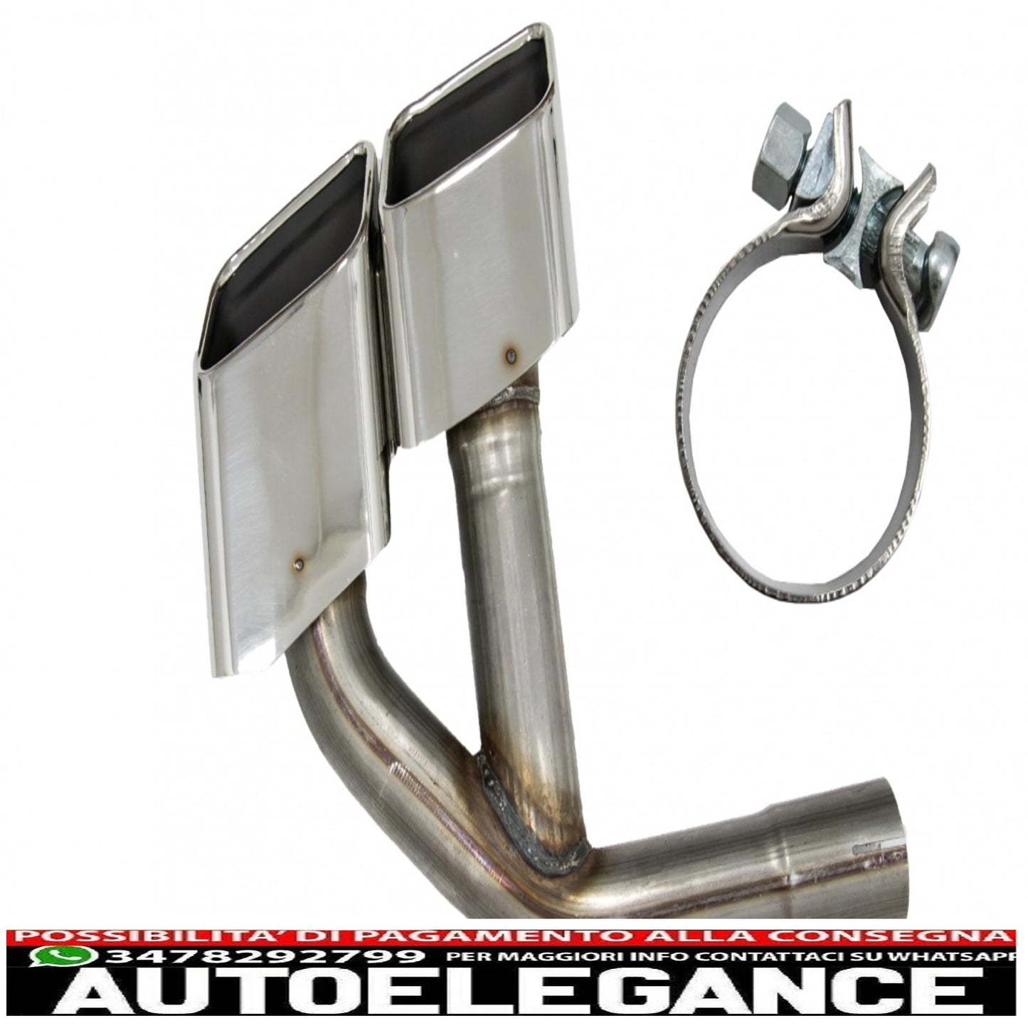 Terminali di scarico terminali di scarico adatti per audi q7 4m (2015-2019) sq7 design solo cromati 3.0 benzina benzina