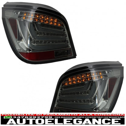 LED bar rear lights suitable for bmw 5 series e60 (2003-2007) smoke