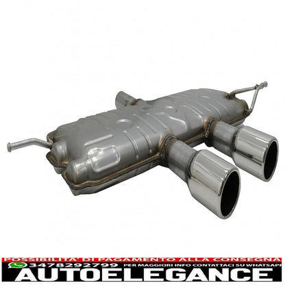 exhaust system suitable for vw golf 5 r32 (2003-2007) golf 6 r20 (2008-2013) catback muffler r20 r32 