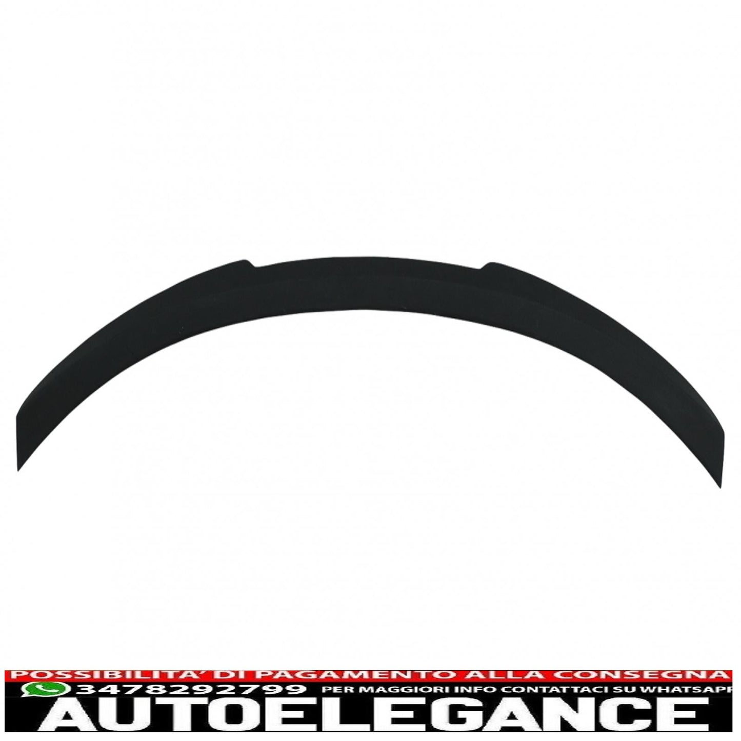 trunk spoiler suitable for alfa romeo giulia 952 (2016-2021) piano black 