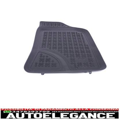 Black rubber mat suitable for Hyundai Santa Fe 2007-2012