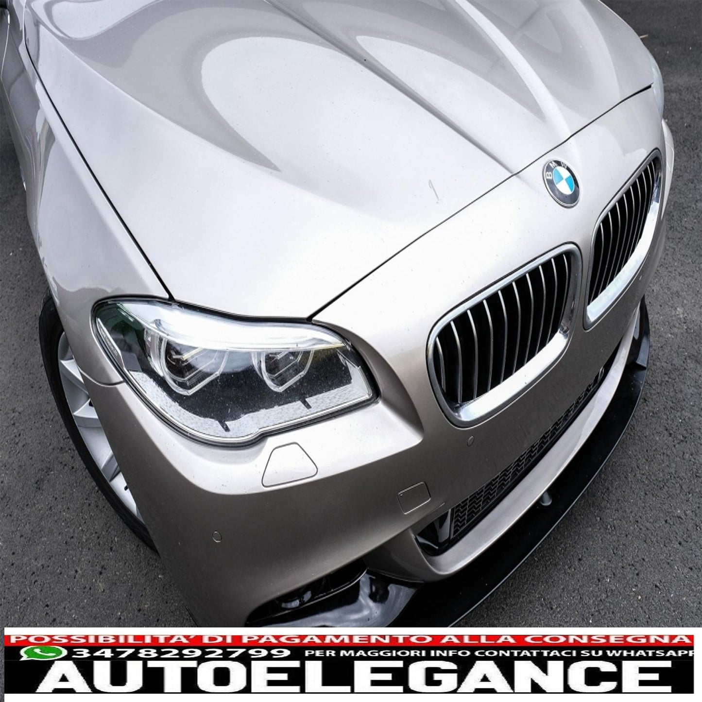 kit aggiuntivo conversione estensione al design m-performance adatto per bmw serie 5 f10 f11 (2011-2017) berlina touring