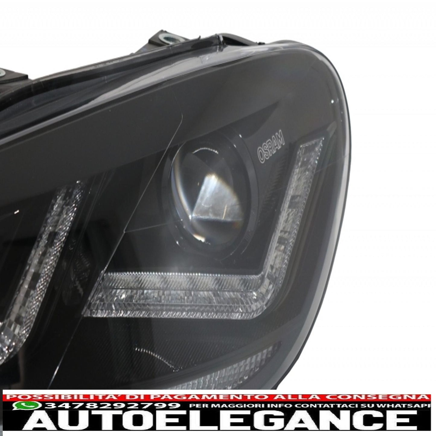 Osram Ledriving fanale posteriore a LED con fari allo xeno adatti per vw golf 6 vi (2008-2012) luci di svolta sequenziali dinamiche