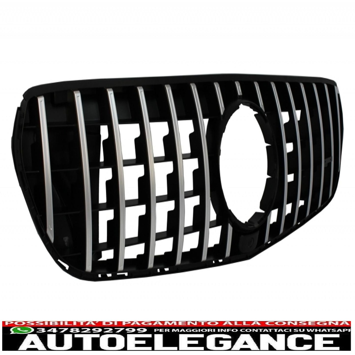 paraurti anteriore con spoiler posteriore sul tetto adatto per mercedes glc x253 suv (2015-2019) glc 63 design