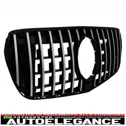 paraurti anteriore con spoiler posteriore sul tetto adatto per mercedes glc x253 suv (2015-2019) glc 63 design